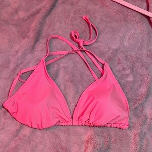 Vibrant Pink Bikini Top